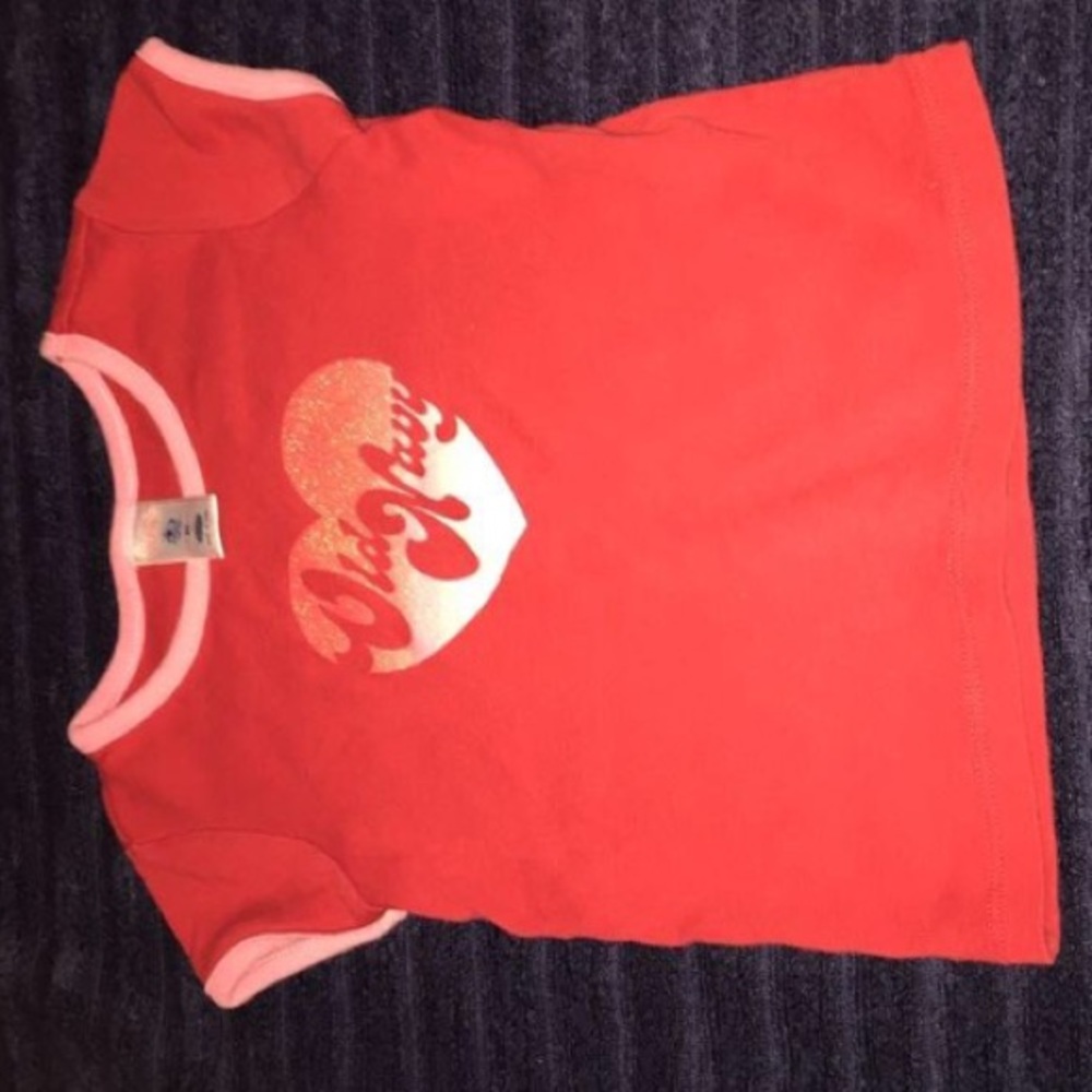 Old Navy red ombré shirt 3T